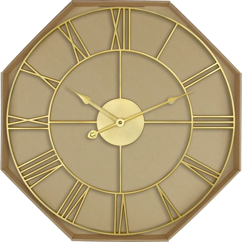 Часы настенные Лофт D45 цвет золотой 83385589 STLM-2165681 TROYKATIME NEW SEVENTIES - Вид №3