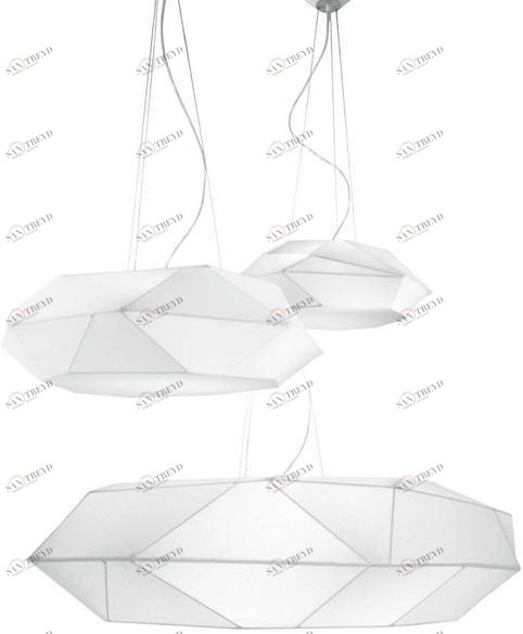 PANZERI Подвесной светильник из биэластичной ткани Viki L 4101