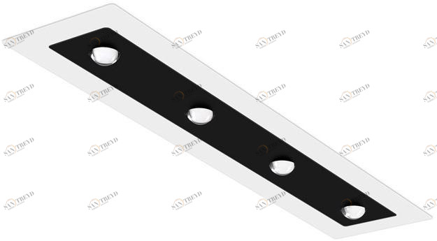 INDELAGUE | ROXO Lighting Встраиваемый потолочный светильник Hikari sun-id-1464161