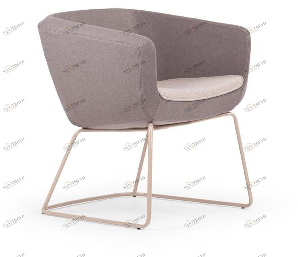 True Design Мягкое кресло-санки с подлокотниками Arca Aa 5095