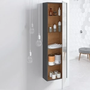 Sonia Пенал настенный FRACTAL METAL ANTRACITA