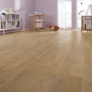 Паркетная доска Meister PS 300 Античный коричневый белёный 8094 Дуб Натур с брашью (Текстурированная) 1187х142 мм.