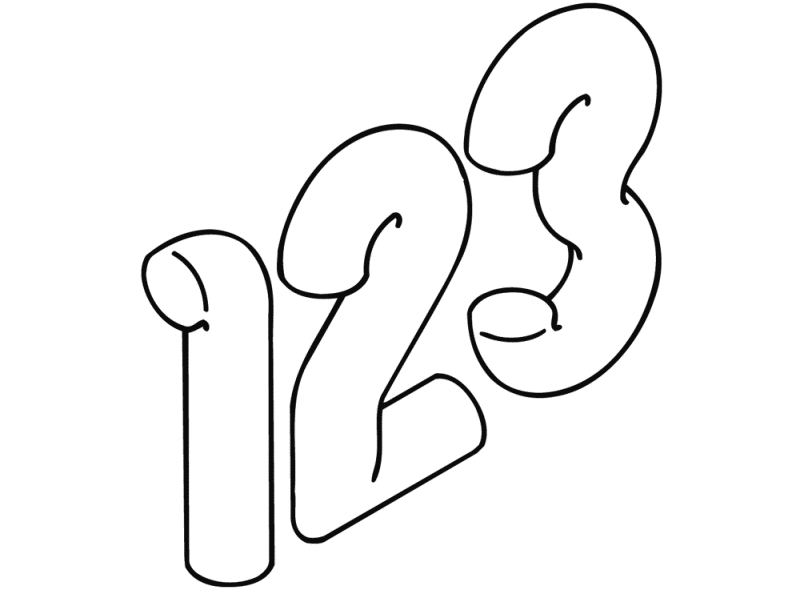 702.165.3 номера домов HEWI Türzubehör  - Вид №5