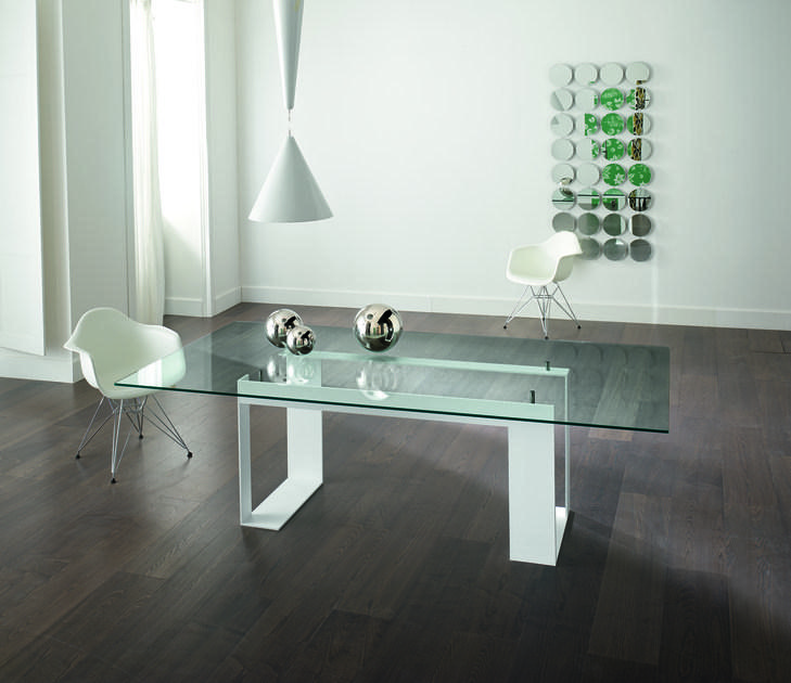 Tonelli Design Прямоугольный стеклянный стол Miles sun-id-1486624 - Вид №1