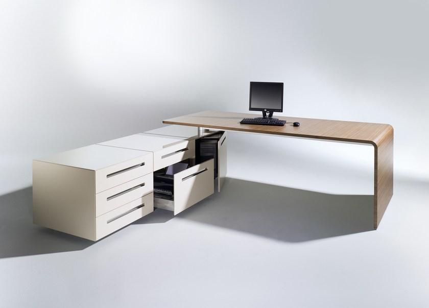 RENZ Прямоугольный письменный стол из дерева Lane sun-id-1412643 - Вид №2