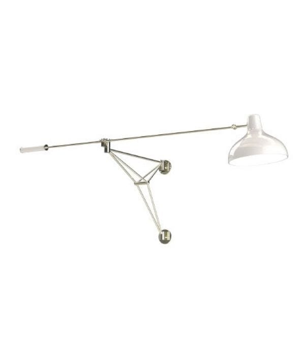 Регулируемая хромированная металлическая настенная лампа Delightfull ARCH-00063061 - Вид №12