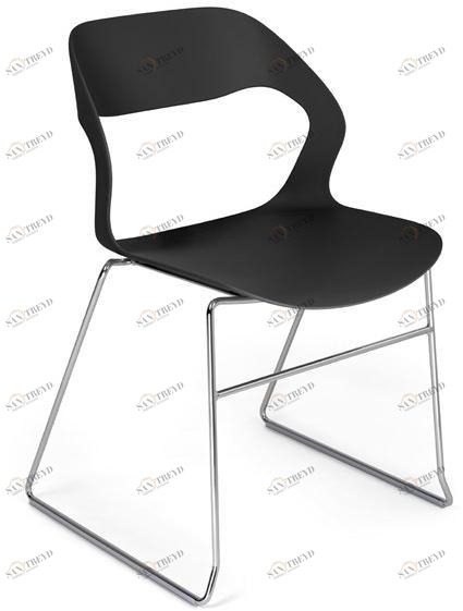 Crassevig Стул для конференций, штабелируемый салазками из полипропилена Mixis sun-id-1357778