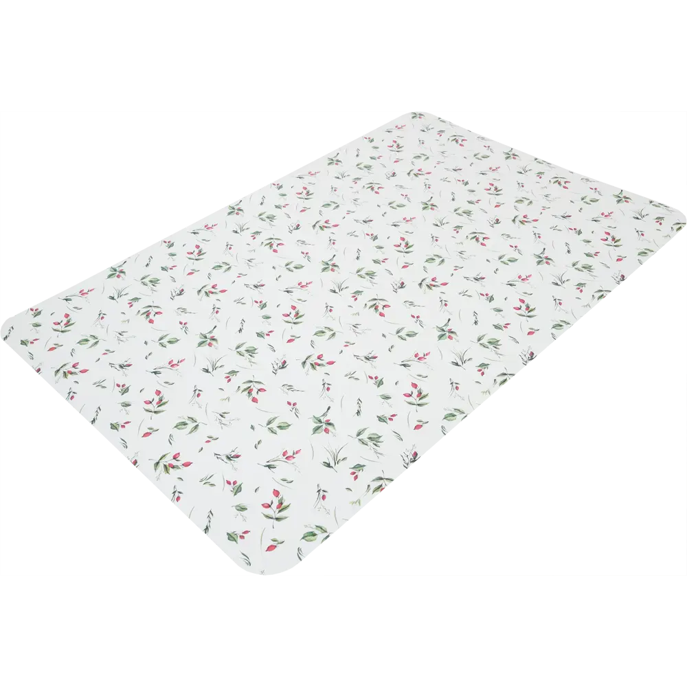 Салфетка-скатерть Карамук 60x90 см прямоугольная ПВХ цвет белый/зеленый/красный 84841758 STLM-2102379 Santreyd  - Вид №2