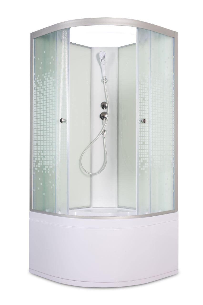 А102 R LED и гидромассажем Душевая кабина DETO Серия А L 910 N без крыши