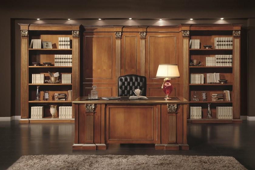 SCAPPINI & C Поворотное кожаное кресло для руководителей с 5 спицами 35th anniversary 2240 - Вид №1