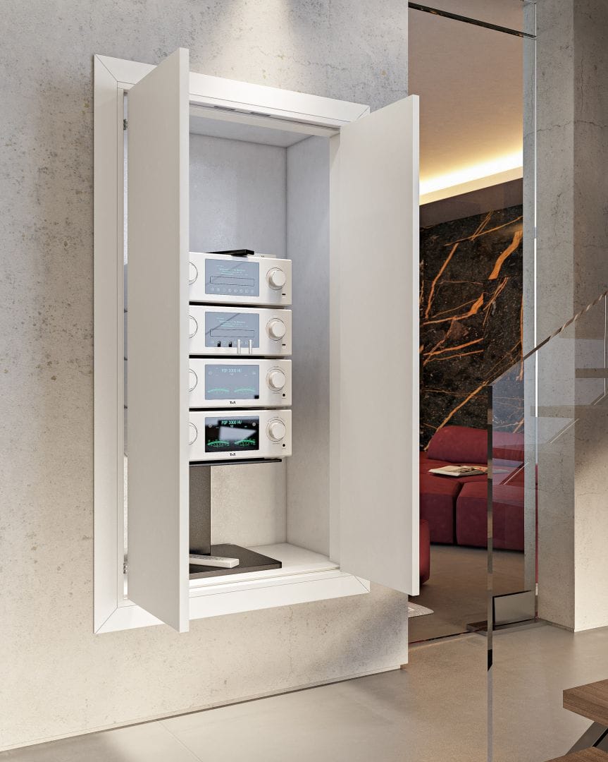 Лакированная распашная дверь Pail Serramenti LINEA ARCH-00037137 - Вид №1