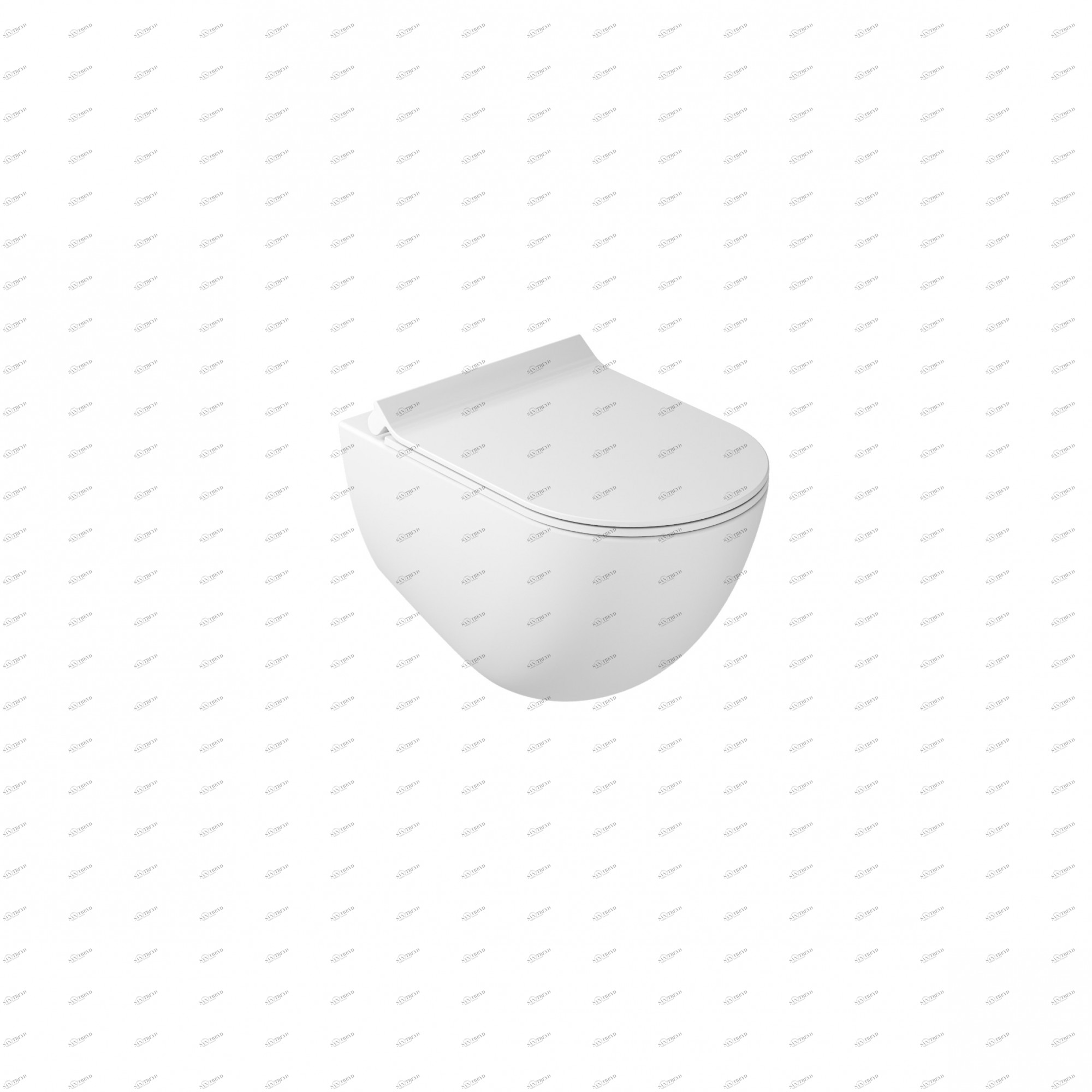 7317MT Подвесной унитаз настенный Белый Galassia DREAM Италия