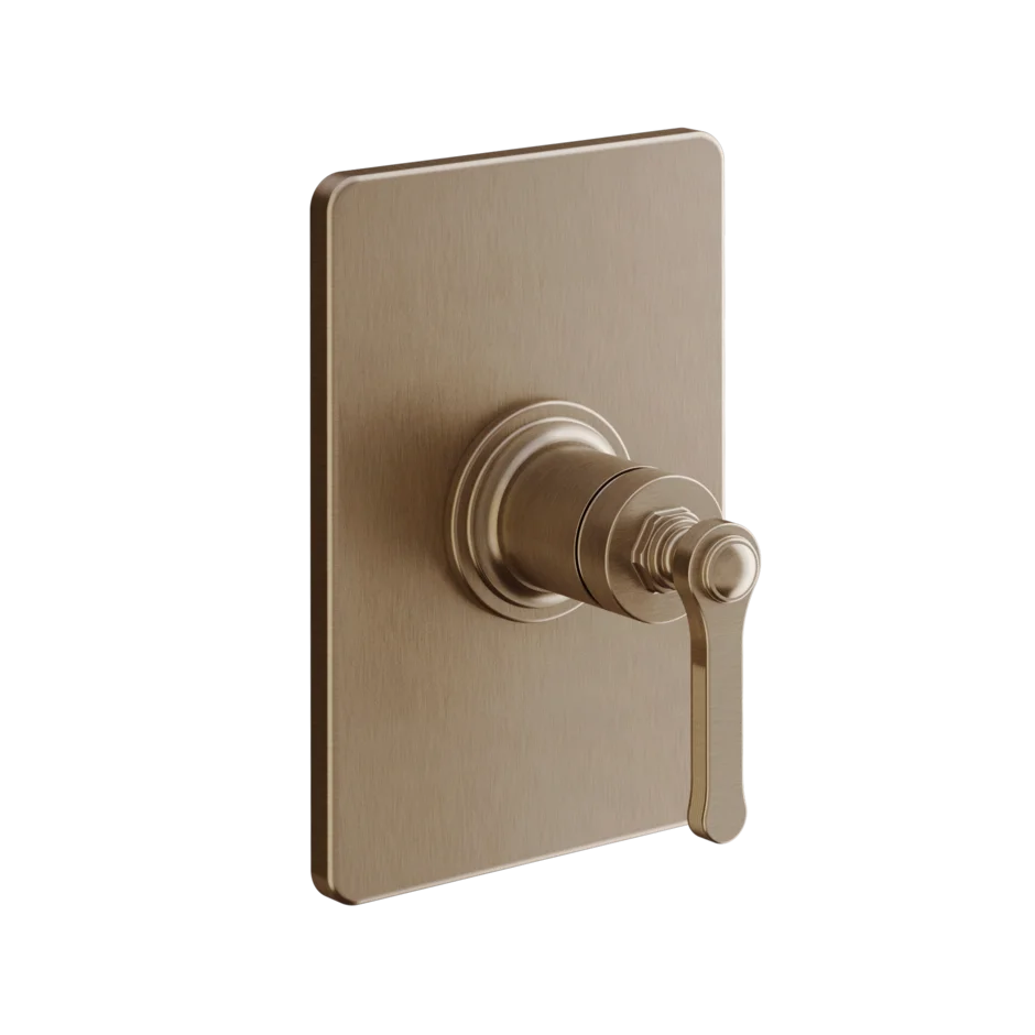 Смеситель для душа 65061 708 Gessi Venti20 МЕДНЫЙ МАТОВЫЙ PVD 65061708