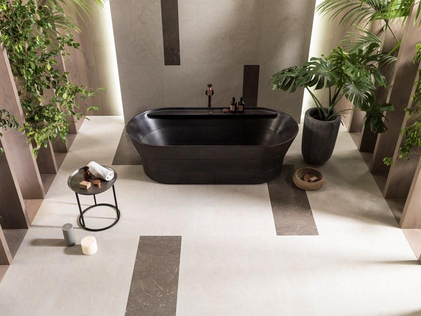 L'ANTIC COLONIAL Отдельностоящая овальная ванна из натурального камня Tono sun-id-1350552 - Вид №1