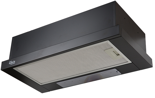 8166161 Вытяжка телескопическая Oasis UV-60B черный STDN-0073275 - Вид №1