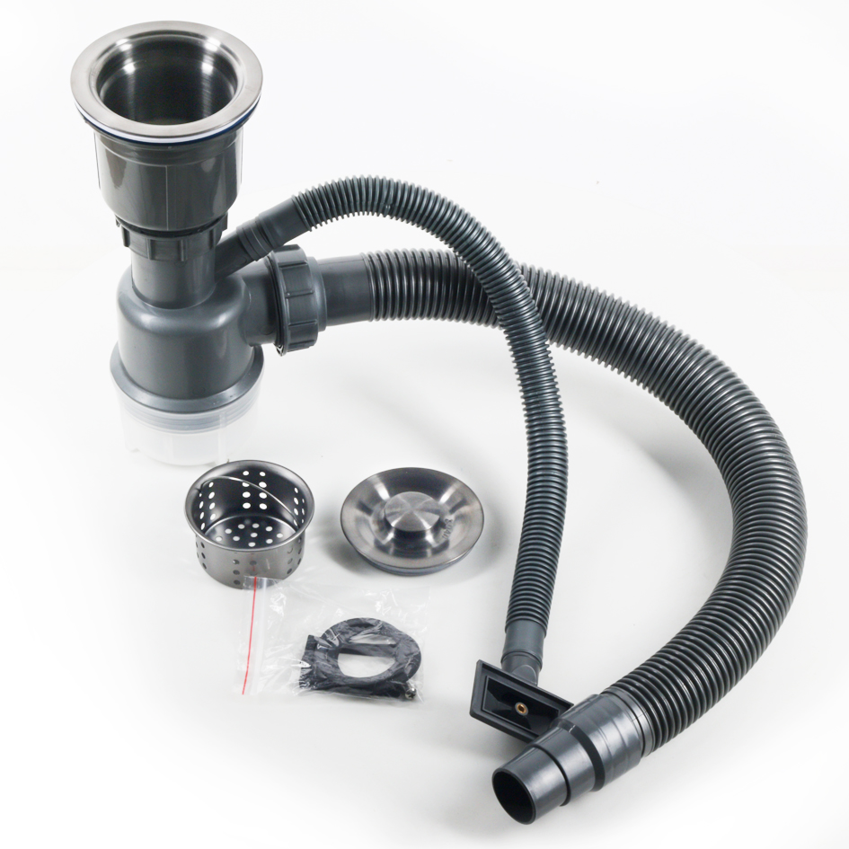 Мойка H5040 MELANA ProfLine 3,0/200 САТИН врезная прямоугольная с коландером H5040 H5040 сатин - Вид №1