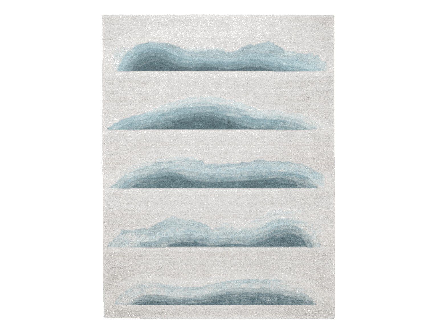 Прямоугольный ковер из бамбуковой шерсти и шелка Giorgetti HALOS ARCH-00097745 - Вид №1