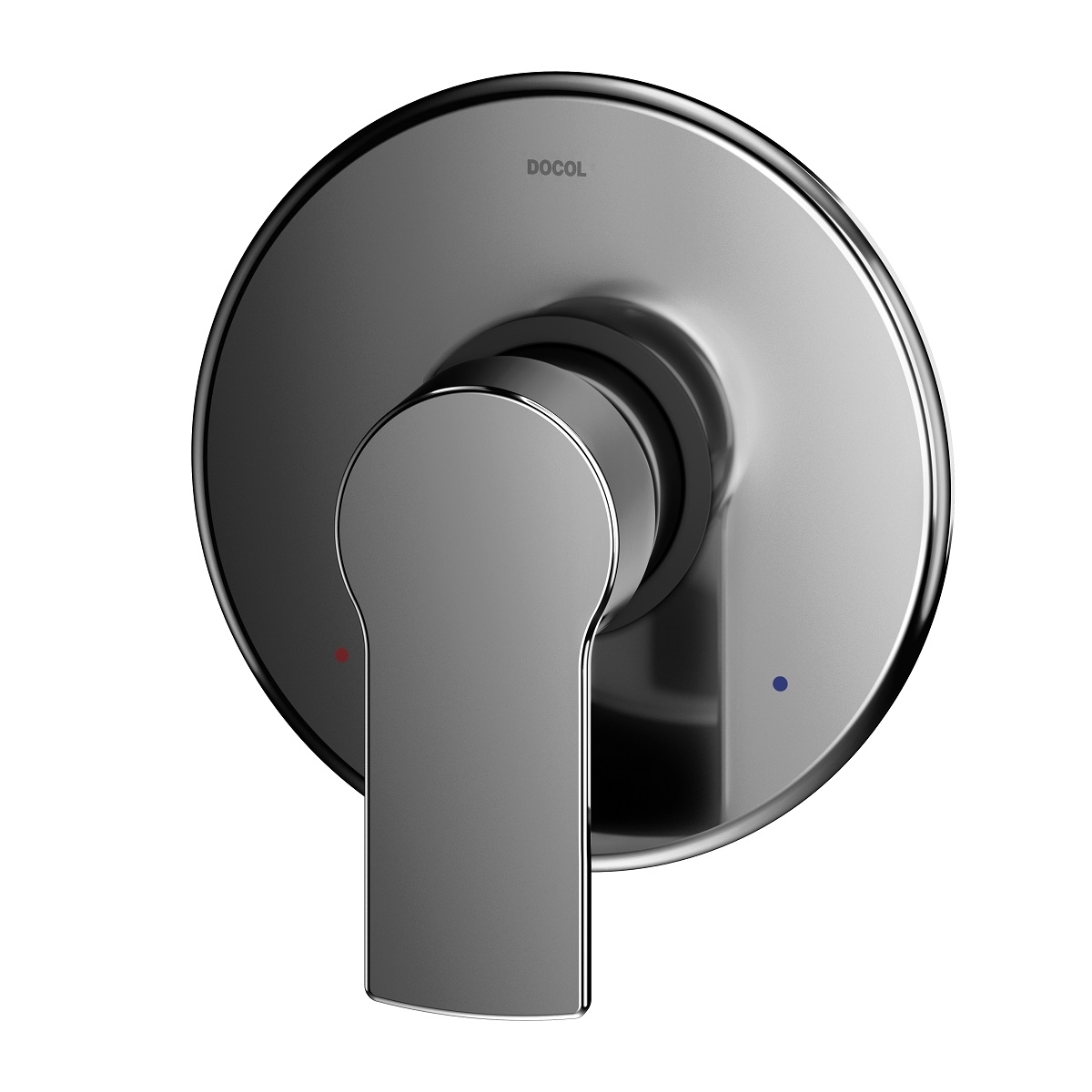 01003348 Однорычажная отделка для душа из матовой меди и гигиенического душа Docol ARGON 