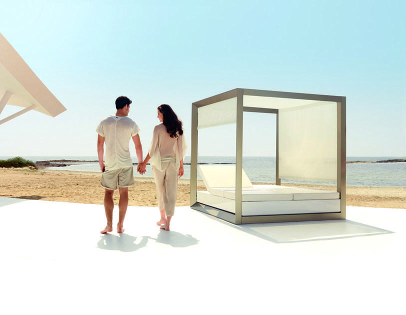 VONDOM Откидывающаяся грядка с балдахином Vela sun-id-1428270 - Вид №6