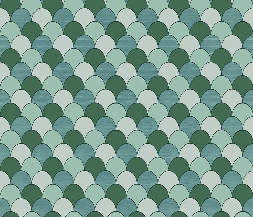 Jannelli&Volpi Узорчатые обои в ткани современного стиля M.c. escher sun-id-1416160 - Вид №1