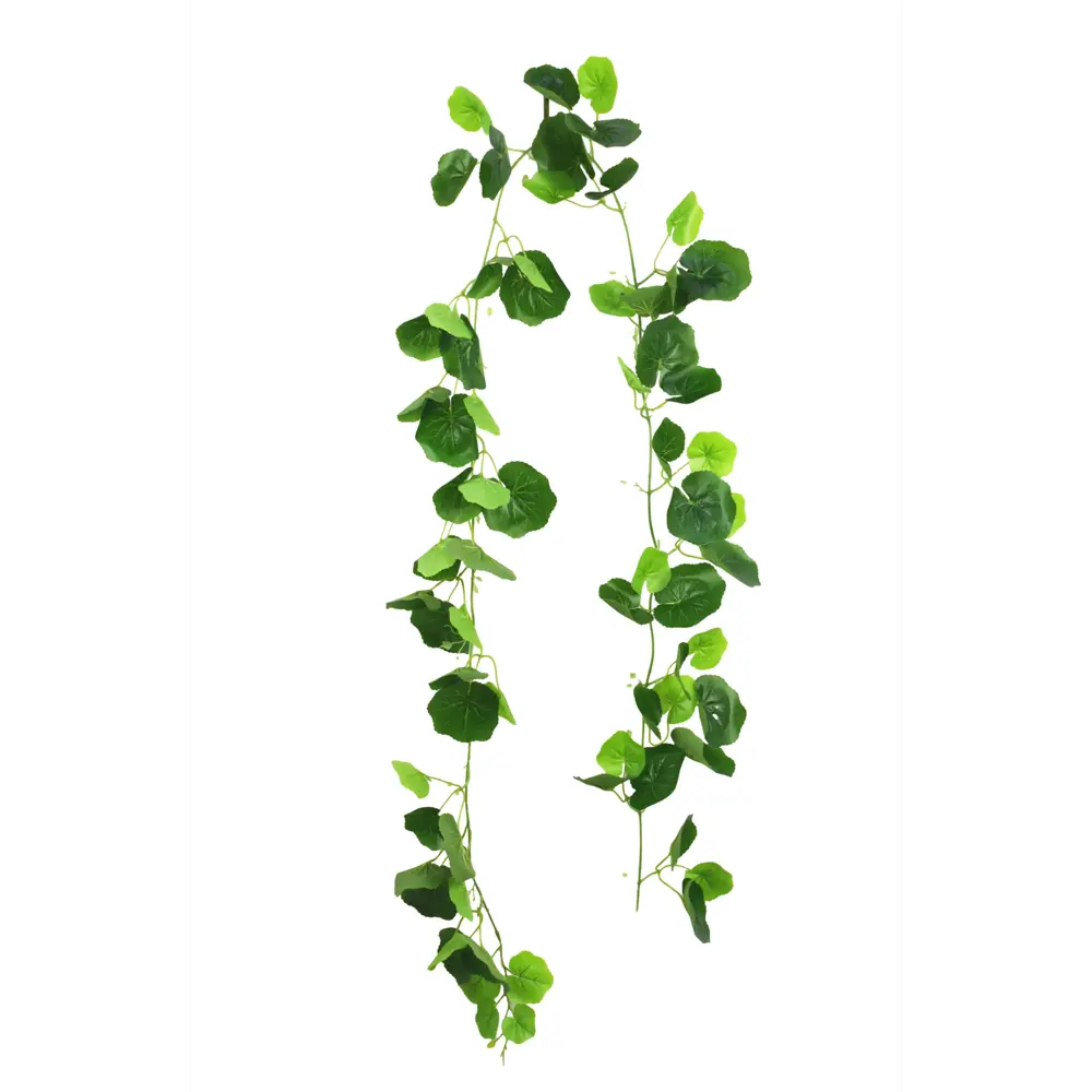 88884642 Искусственное растение Свисающая веточка 230 см цвет бело-зеленый STLM-0959289 Santreyd 