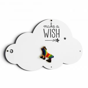 Доска для магнитов "MAKE A WISH" BONESSI НАСТЕННАЯ 081621 Белый