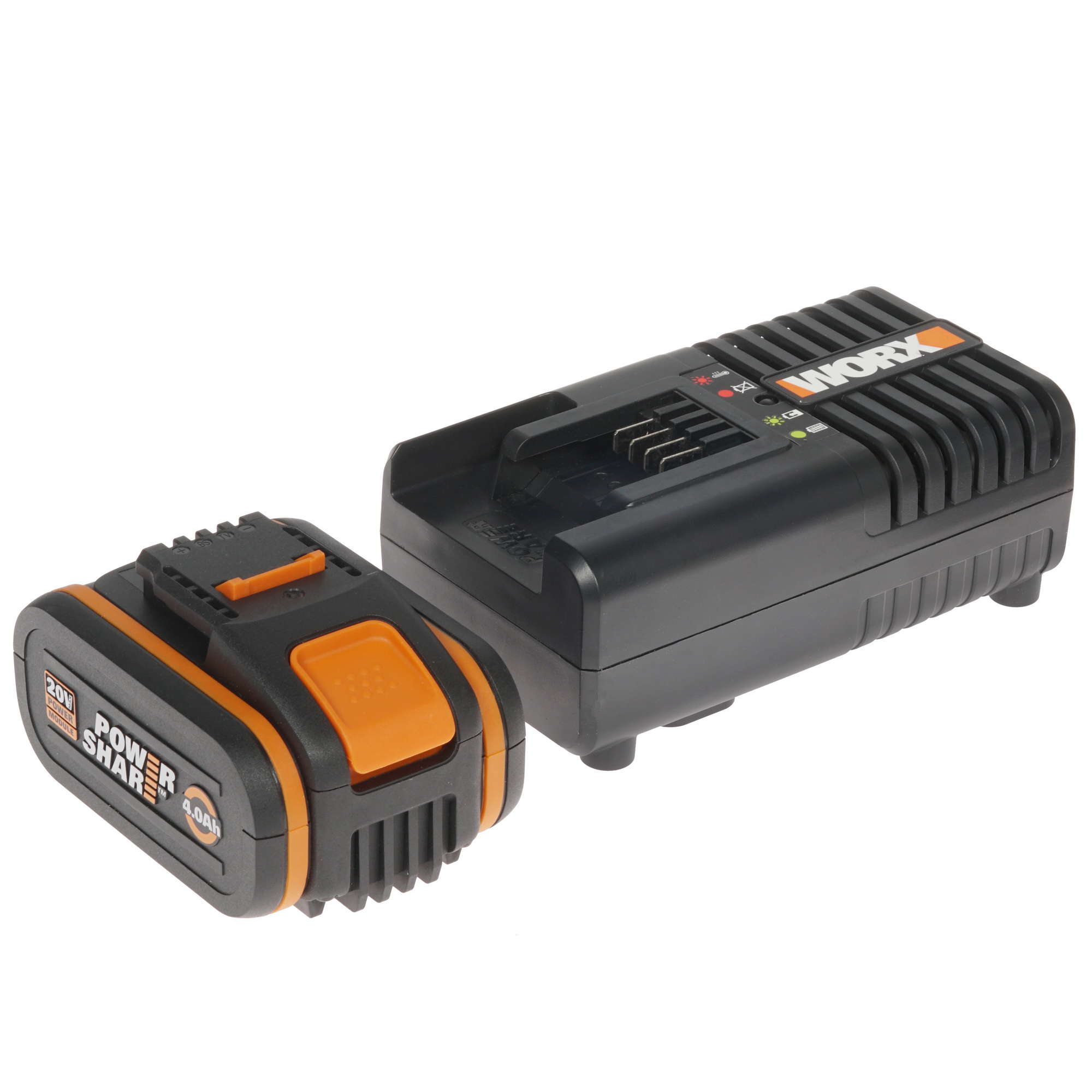 Аккумулятор и зарядное устройство WORX WA3604 PowerShare 20V 8143098 STDN-0001838