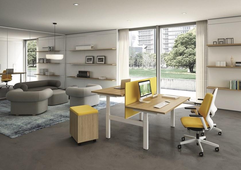 Quadrifoglio Рабочая станция с регулируемой высотой Up&up sun-id-1488078 - Вид №3