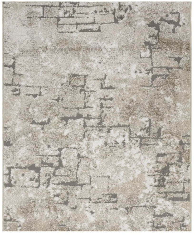 Ковровая дорожка ROYALTEFT Touch для прихожей, бежевая 1 м 89341746