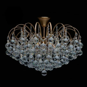 Потолочная люстра MW-Light Жемчуг 10 232016808 MW-LIGHT ДИЗАЙНЕРСКИЕ, ЖЕМЧУГ 181496 Бронза