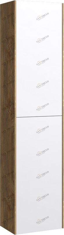 Mobi корпус пенала подвесного, цвет дуб балтийский, 35 см без фасадов AQWELLA sun-id-277802