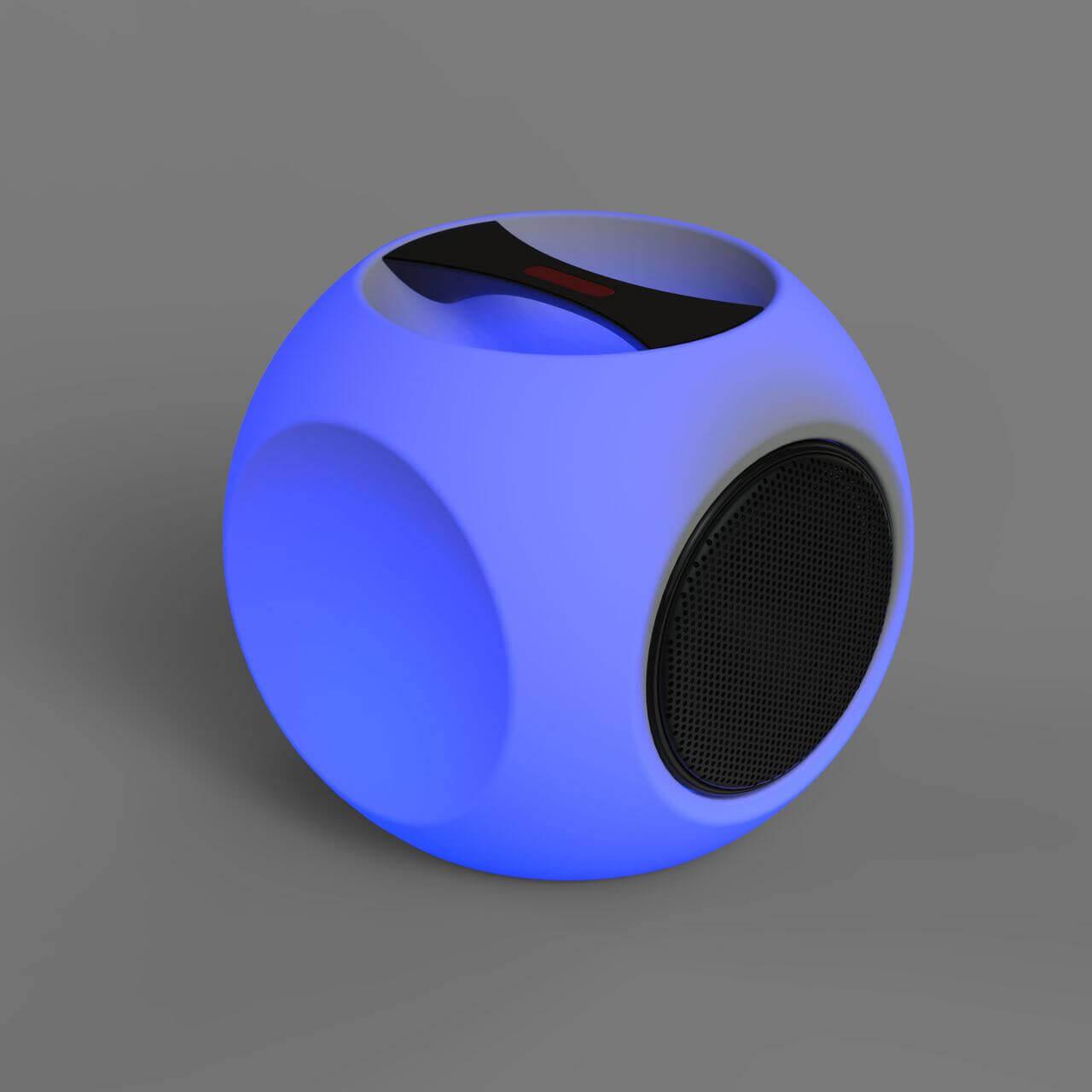 Детская настольная лампа-куб Speaker FAVOURITE SPEAKER 326436 Белый  - Вид №1