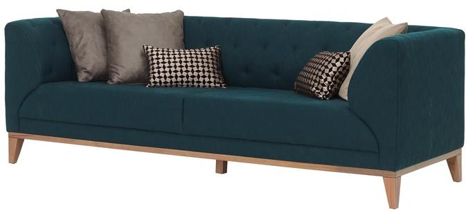 Enza Home 3-х местный тканевый диван Alessa sun-id-1418903 - Вид №1