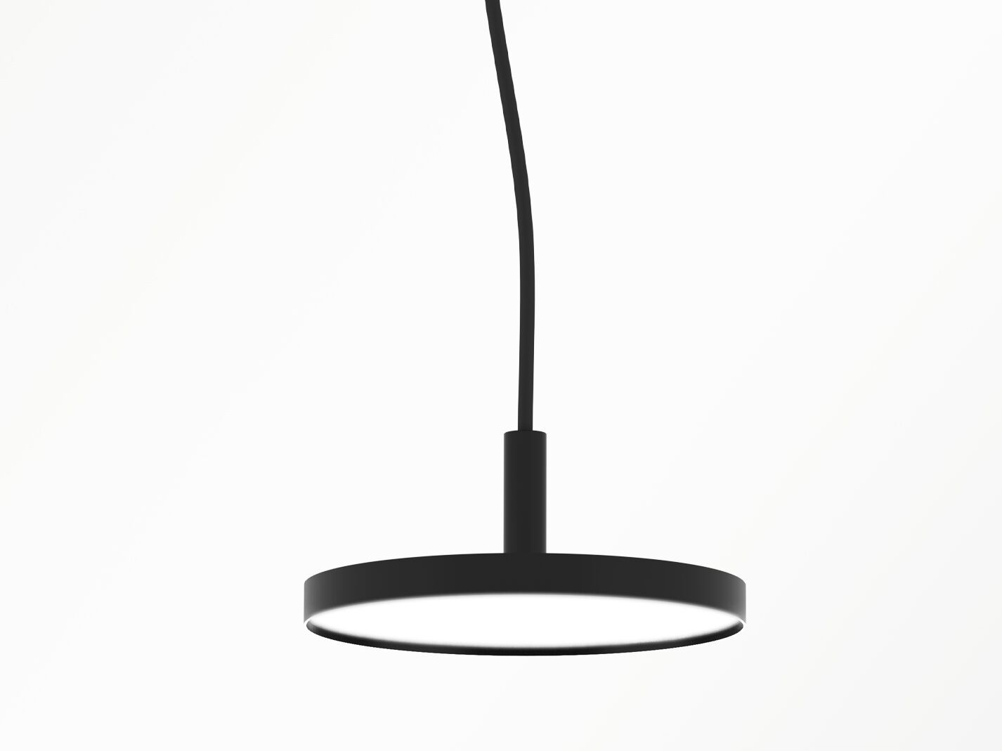 Алюминиевый светодиодный подвесной светильник Exporlux P# P06 TE SUD Ø200 ARCH-00063456