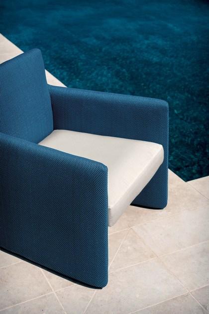 RODA Садовое кресло из ткани с подлокотниками Double sun-id-1365664 - Вид №3