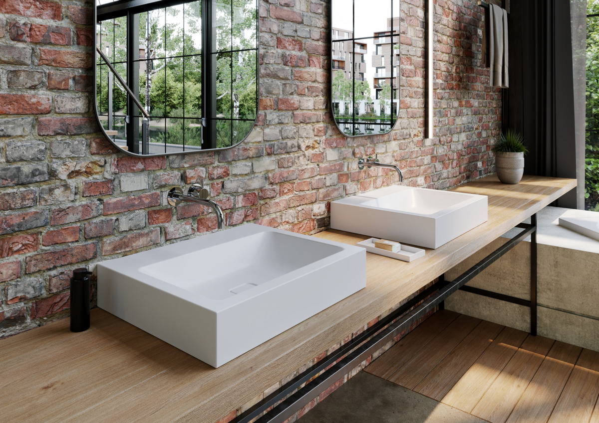 Умывальник KALDEWEI Сталь эмалированная 3086 443 теплый бежевый 20 30863319443 - Вид №2