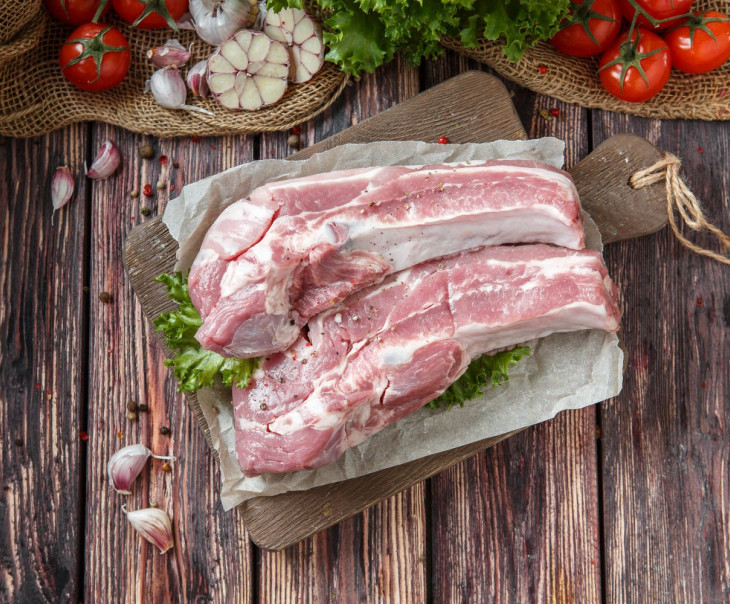 4963 Грудинка свиная для запекания Вкусляндия 