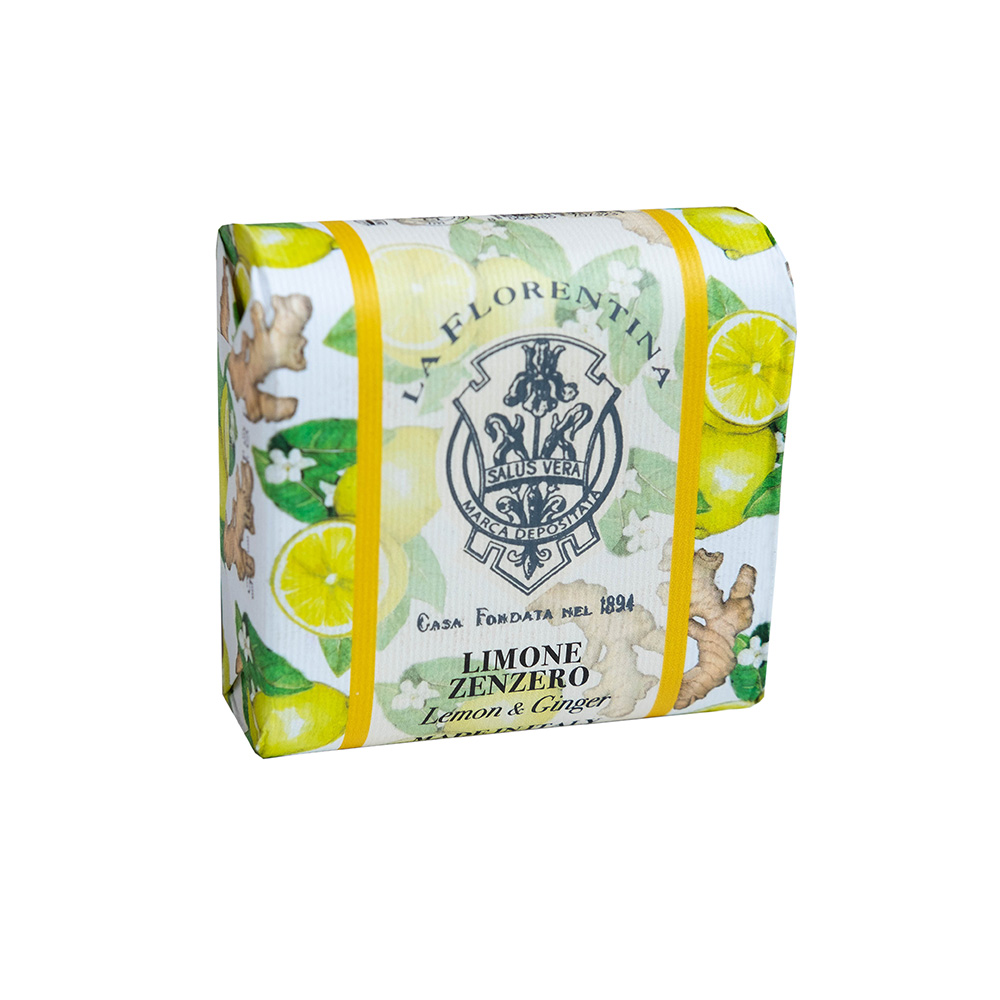 245003 Туалетное мыло коллекция Фруктовые сады Лимон и Имбирь La Florentina 