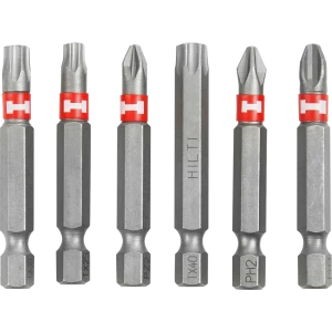 Набор бит Hilti S-BSC Uni 2057803, 6 шт. 82233012 STLM-2001993