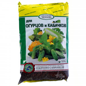 18419854 Удобрение биогрунт «Экофлора» для огурцов 10 л