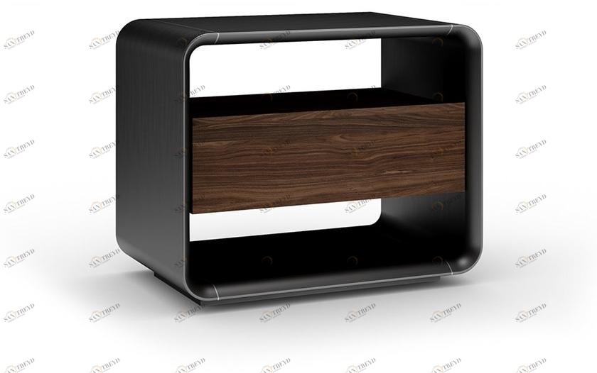 Reflex Прикроватная тумбочка из лакированной древесины с ящиками Oh sun-id-1390596