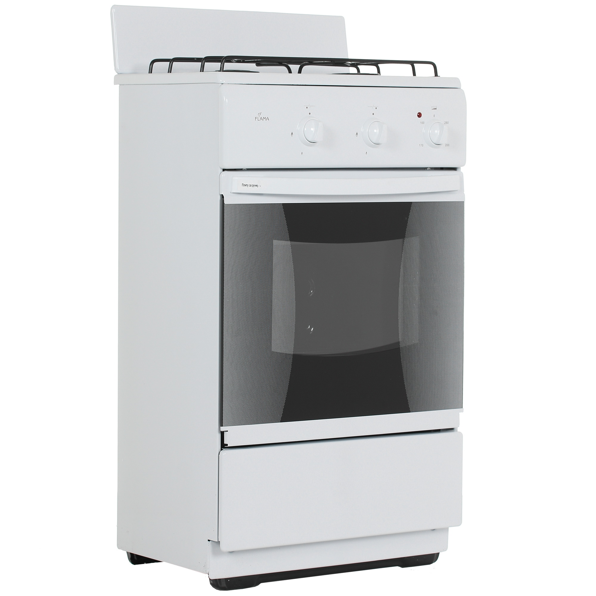 1343260 Комбинированная плита Flama CK 2201 W белый Flama group STDN-0099680 - Вид №1