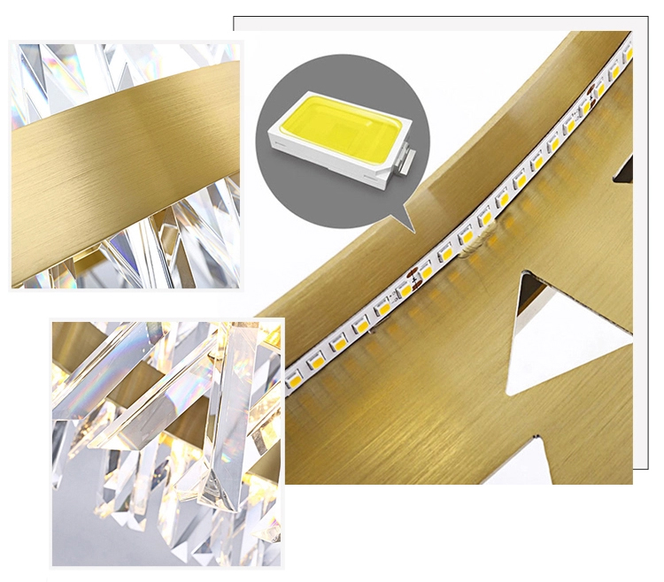 Люстра стеклянная 50х80 см золотая Akasha Gold 9967P/R/D800 DELIGHT COLLECTION ДИЗАЙНЕРСКИЕ 00-3883139 Золото;прозрачный  - Вид №1
