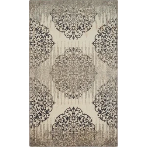 Ковер шерсть Isfahan Aneto 160x240 см цвет бежевый 85304803 STLM-2209389