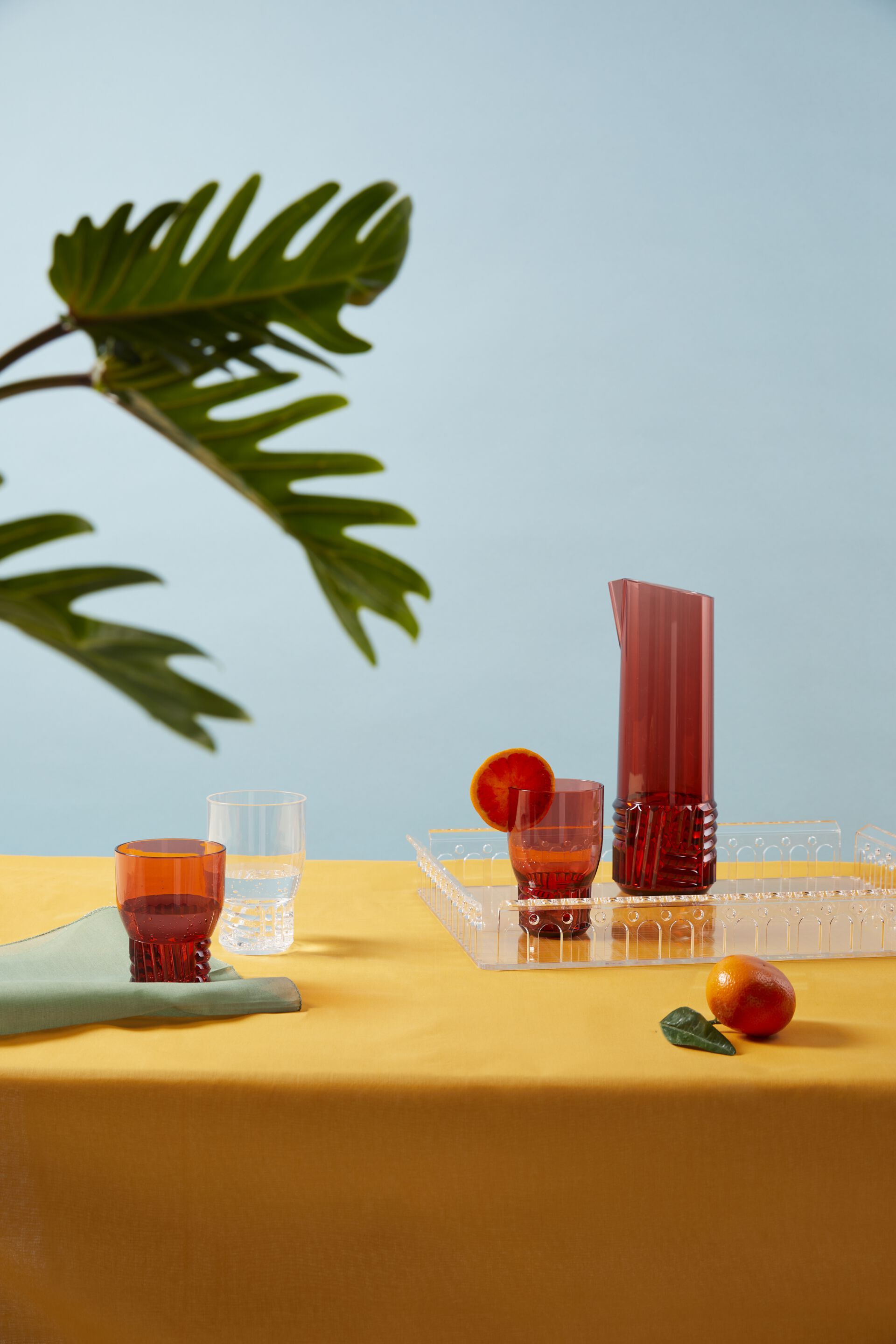 Набор бокалов для вина из инженерного пластика Kartell сюжет ARCH-00103101 - Вид №7