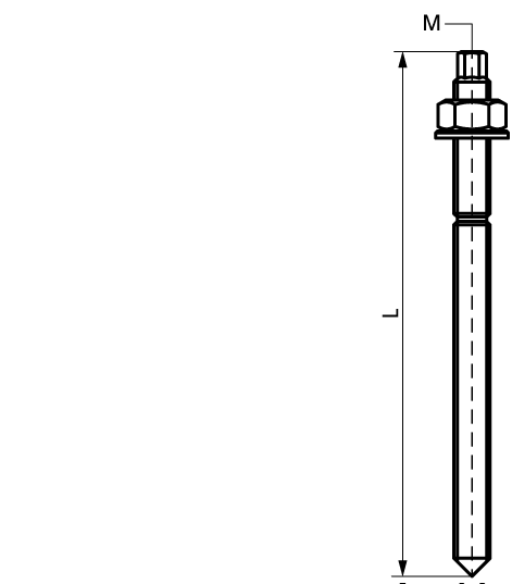 60991219 WIS Шпильки резьбовые для анкеровки walraven  - Вид №1
