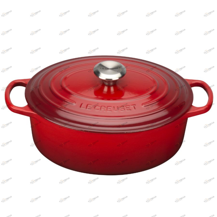 Утятница чугунная Le Creuset, Ø35 см, вишневая 21178350602430