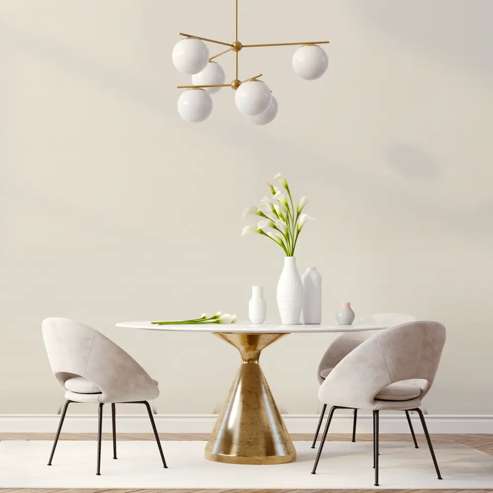 Флизелиновые обои OVK Design Идиллия бежевые 1.06 м 89440787 STLM-1583598 - Вид №6