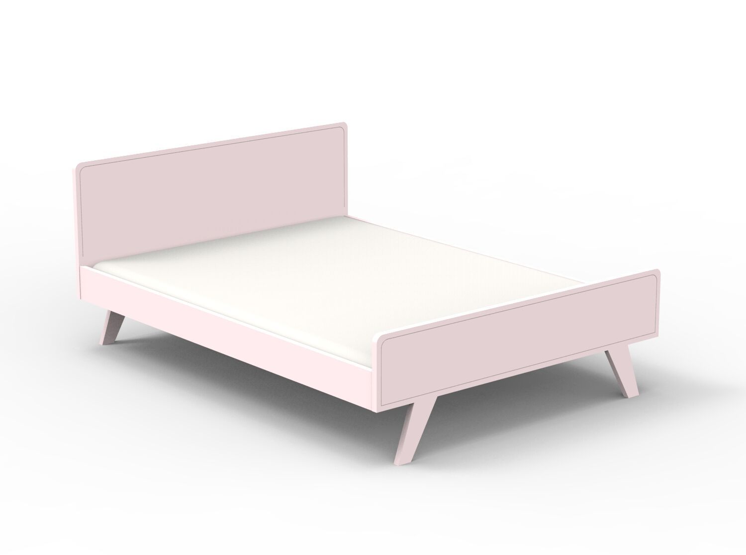 Односпальная кровать из МДФ Mathy by Bols MADAVIN ARCH-00012364 - Вид №23