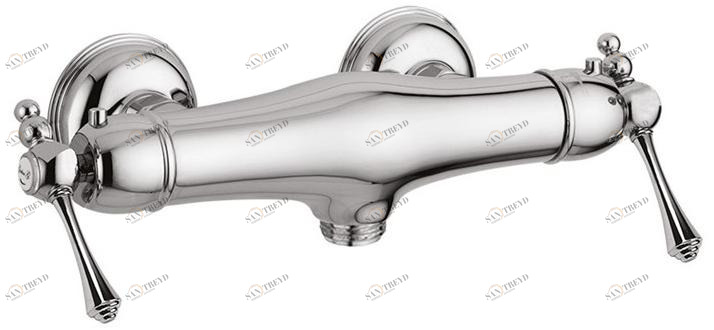 Rubinetteria Giulini Смеситель для душа с термостатом на 2 отверстия Londra 8209ln
